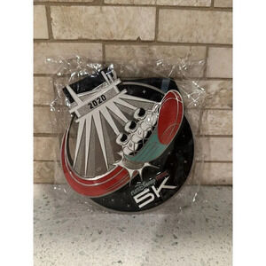 Space Mountain 5k Medal 2020 run Disney Race runDisney Virtual 5k Attractions bo